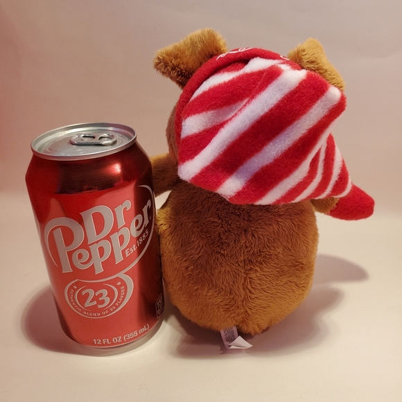Coca Cola Plush Puppy Dog Winter Stuffed Animal Christmas Holiday Coke - Picture 5 of 5